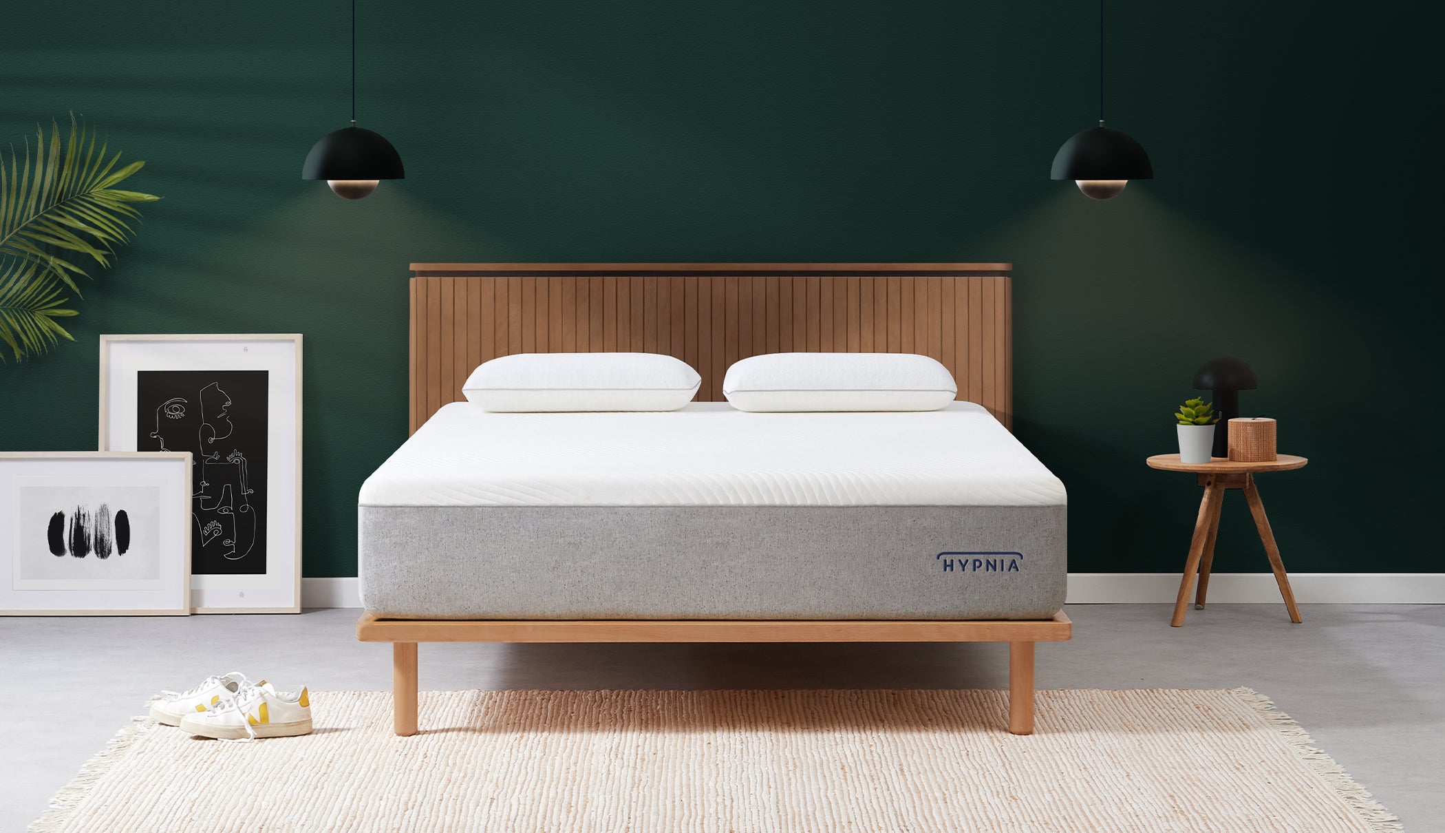 EEN EEN SLEEP 14 Inch Hybrid Mattress California King in a Box