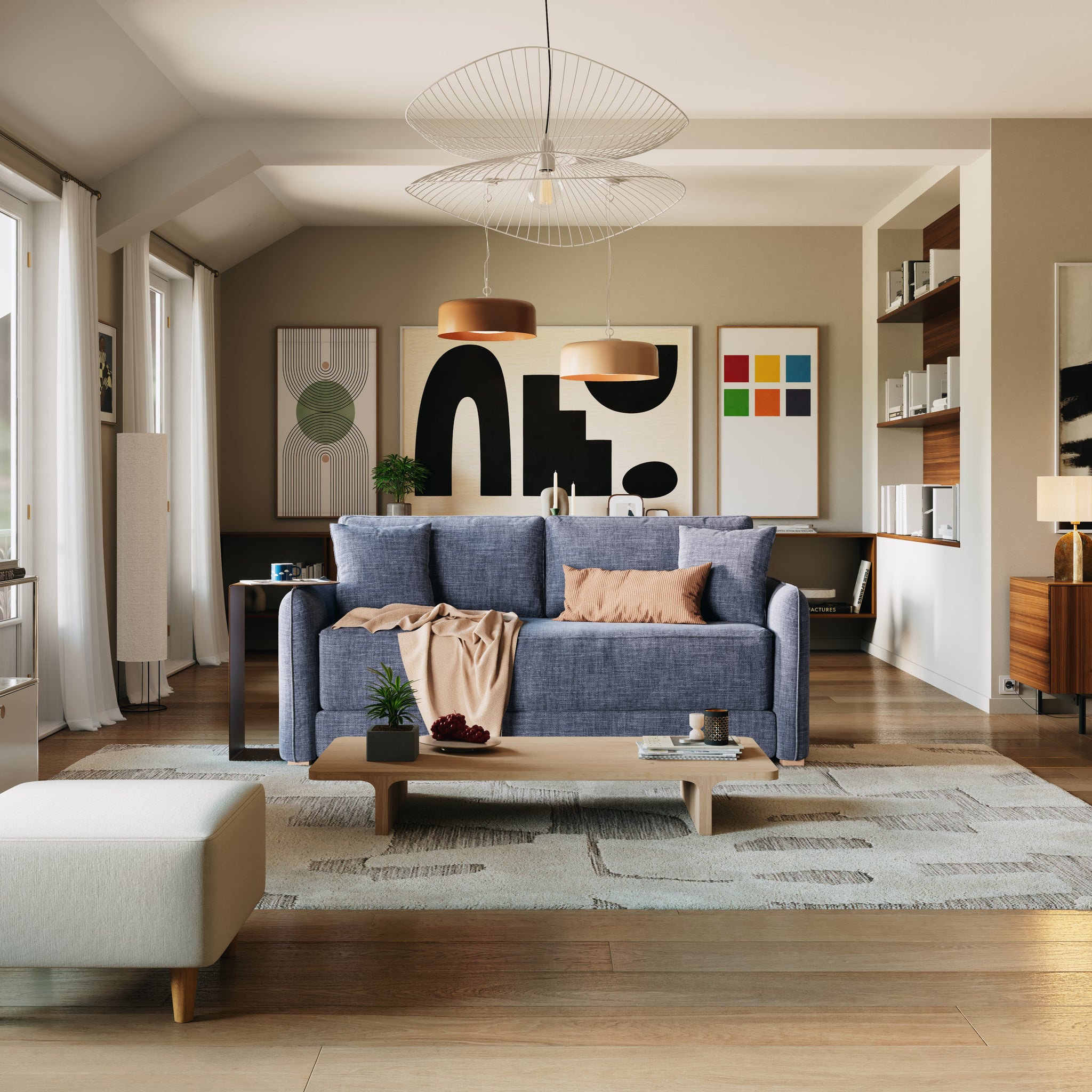 Stretti, Blu denim