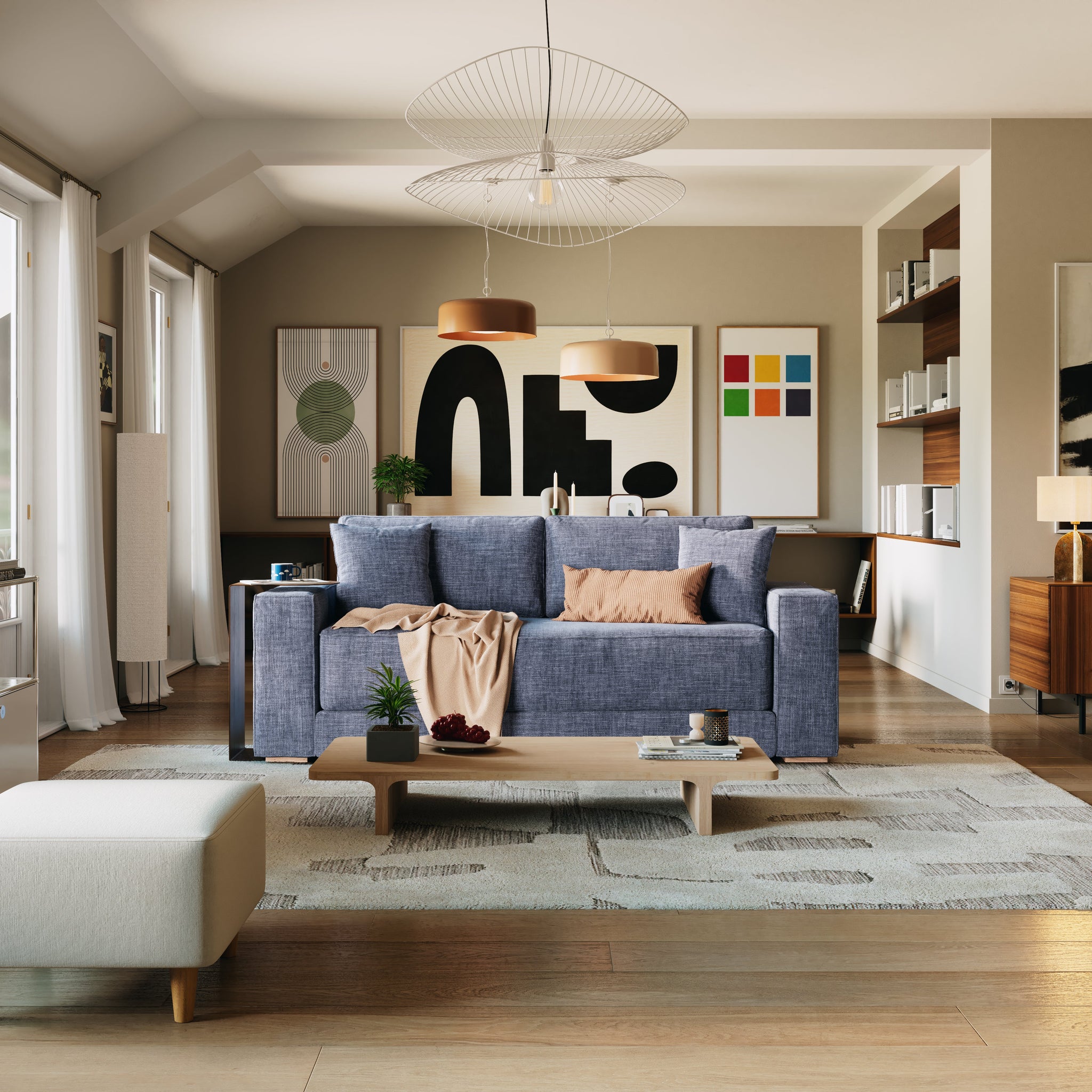 Larghi, Blu denim