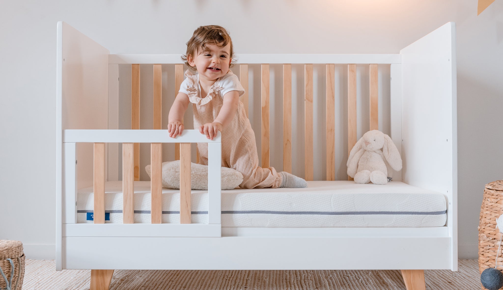 Materasso Lettino 60x120x11cm - Traspirante E Ergonomico Per Bambini 0-36 Mesi - Foto 4